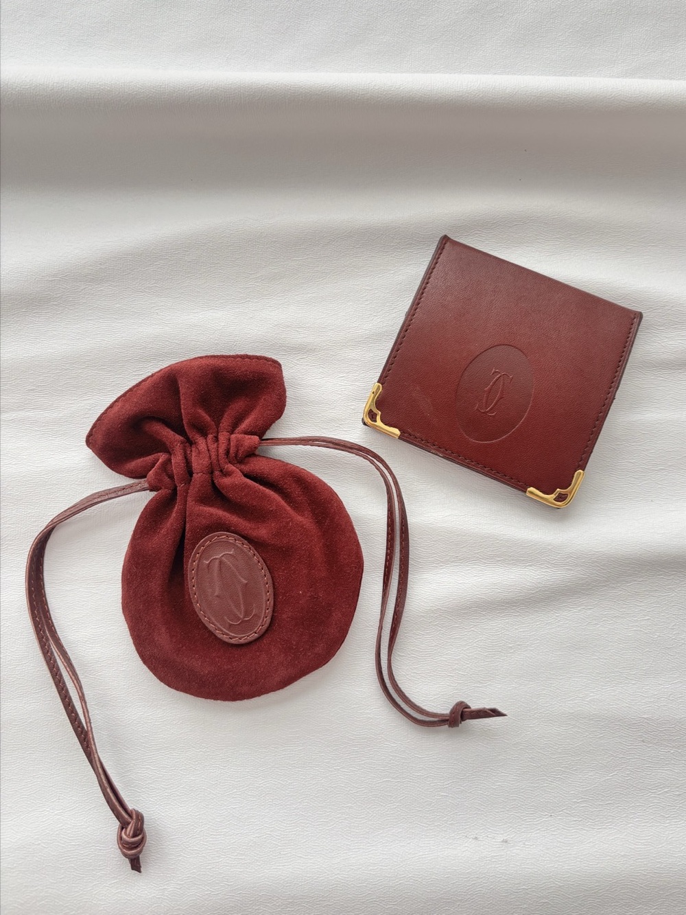 Cartier Must de Cartier Jewelry/Coin Case/Pouch